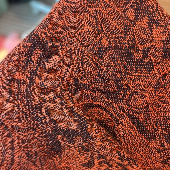 Pashmina Shawl Wrap Silk Cashmere Black Rust Paisley - Picture 5 of 5